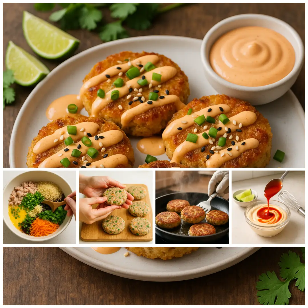 asian-style-tuna-cakes-with-spicy-mayo-1 Asian-Style Tuna Cakes with Spicy Mayo