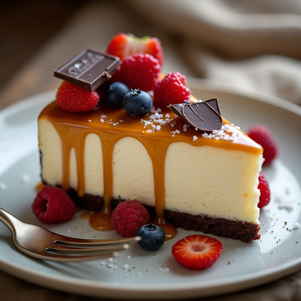 caramel-brownie-cheesecake-2 Caramel Brownie Cheesecake