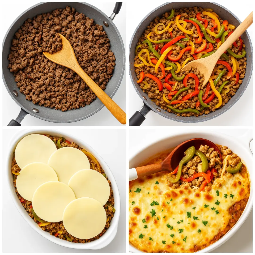 cheesy-low-carb-philly-cheesesteak-casserole-3 cheesy-low-carb-philly-cheesesteak-casserole