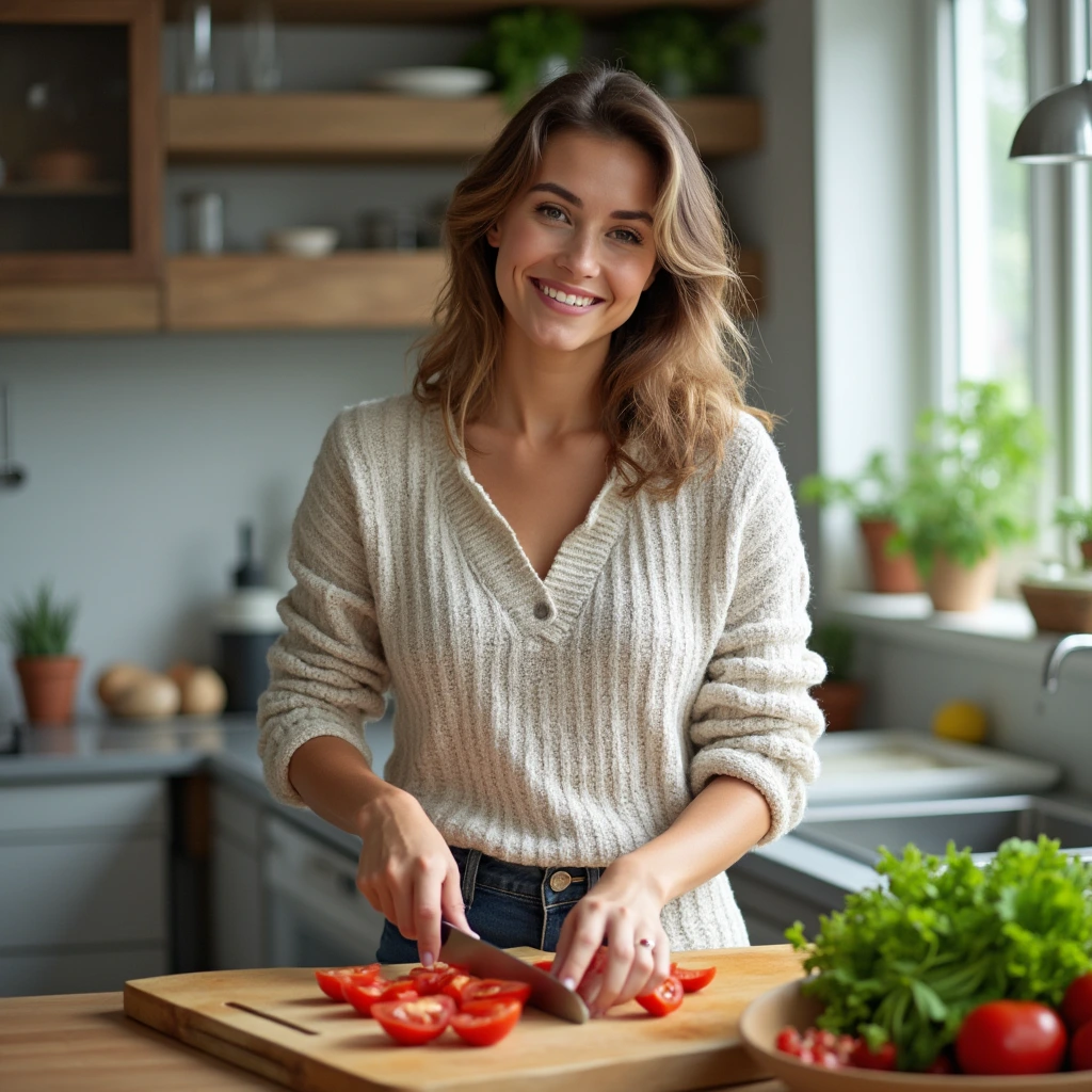 mary-in-kitchen
