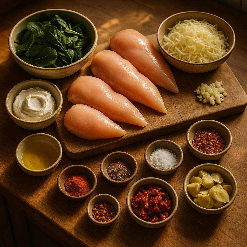 spinach-stuffed-chicken-breasts Spinach Stuffed Chicken Breasts